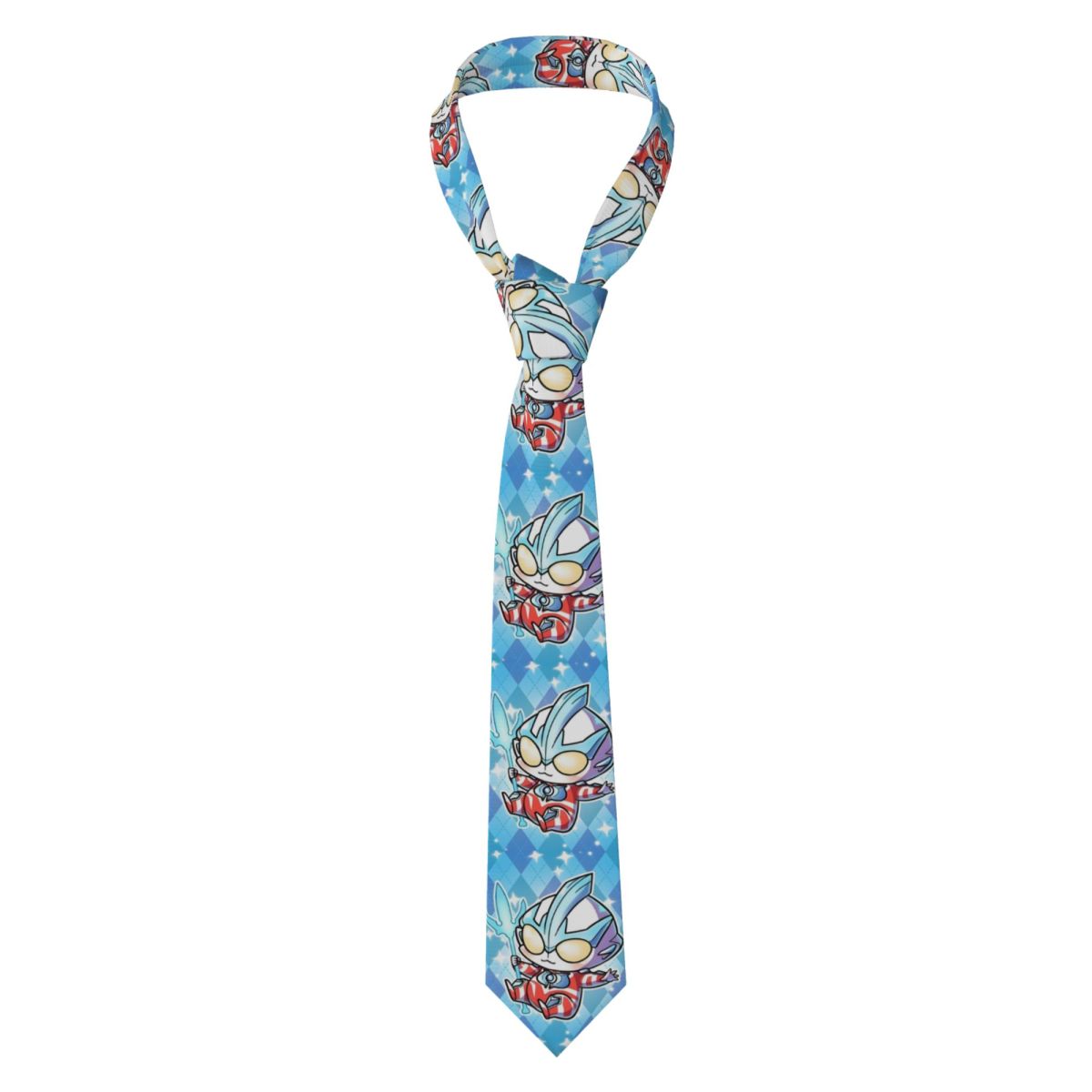 Men Accessories Wedding - Benutzerdefinierte formale Chibi U-Ultramanes Krawatte Herren