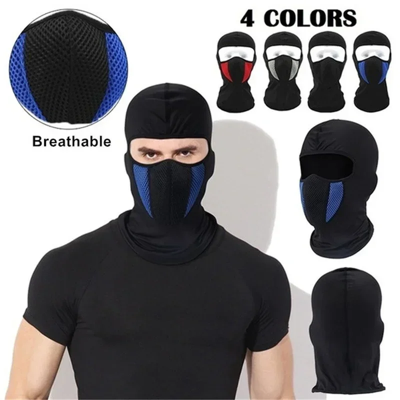 Men Accessories For Neck - Motorrad-Vollgesichtsmaske, Sturmhaube für Männer und Frauen,