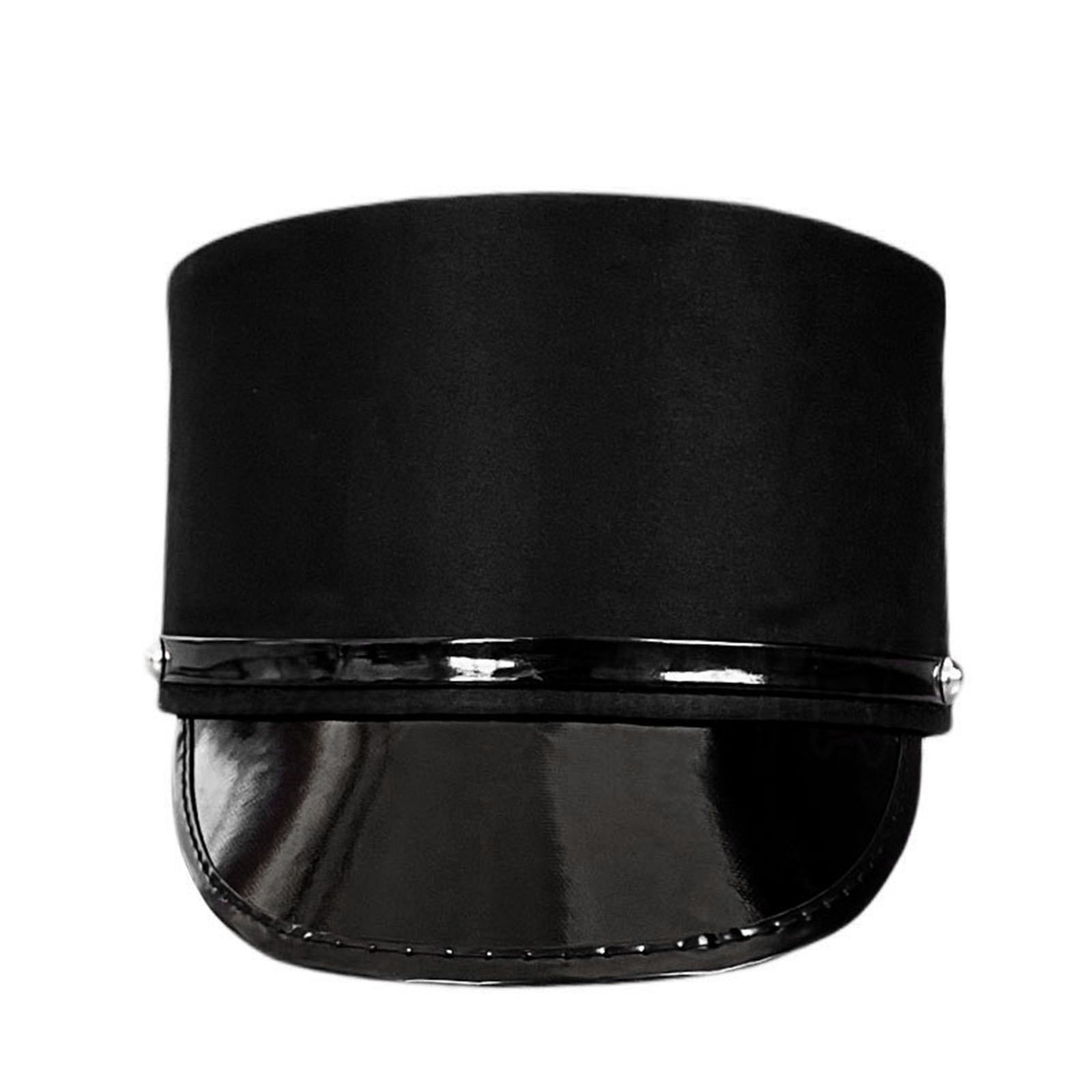 Men'S Accessories Designer - Zugführer-Mütze für Portier, Hotelkellner, Schwarze Mütze,
