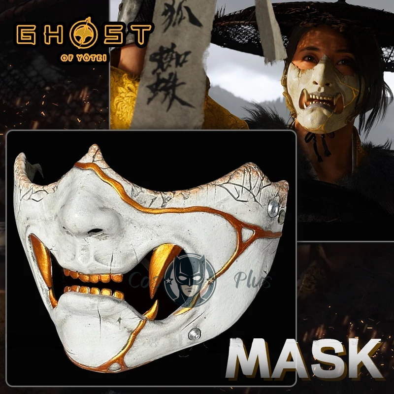 Men'S Accessories Anime - Spiel Geist von Yotei Atsu Maske