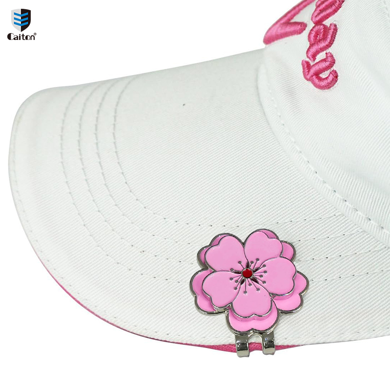 Men'S Accessories Golf - Caiton Rose Golf-Hutclip mit magnetischem Ballmarker,