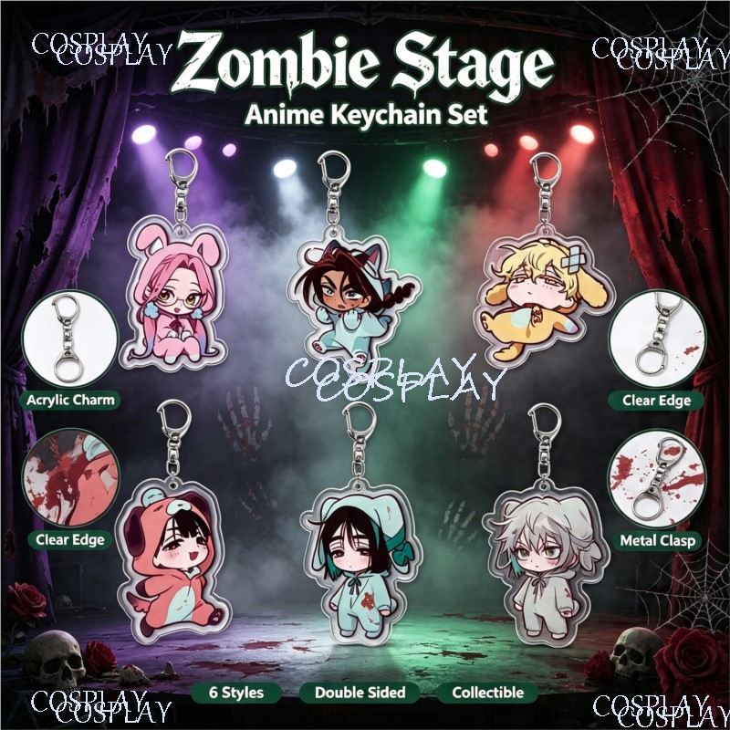 Men Accessories Gift Set - Zombie Stage SUA MIZI Modischer Schlüsselanhänger