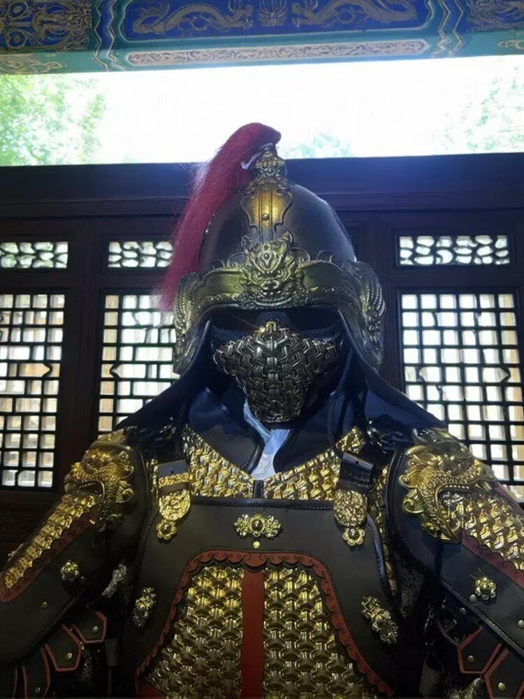 Men'S Accessories Designer - Echte Rüstung Helm Männer Chinesische Ming-dynastie