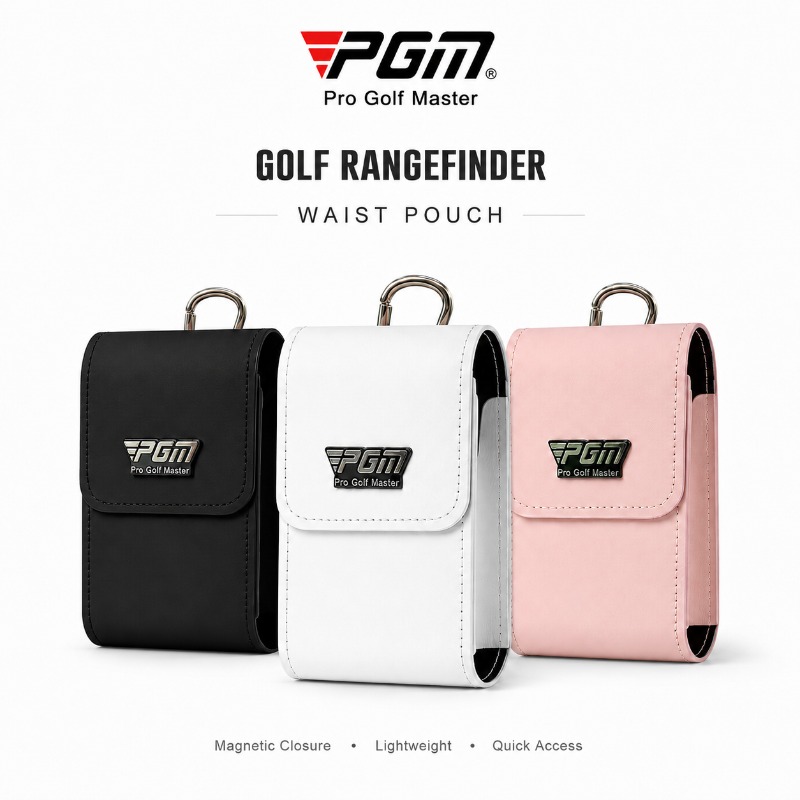 Men'S Accessories Golf - PGM Magnetische Golf-Hüfttasche, Entfernungsmesser-Etui, zum Aufstecken,