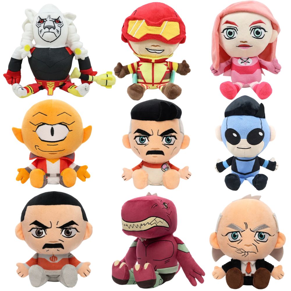 Men Accessories Gift Set - Unbesiegbarer Plüsch-Cartoon-Figur Omni Man Eve Mark