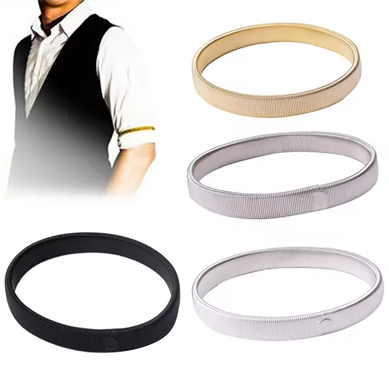 Men Accessories Wedding - 1Pcs Elastische Armband Hemd Hülse Halter