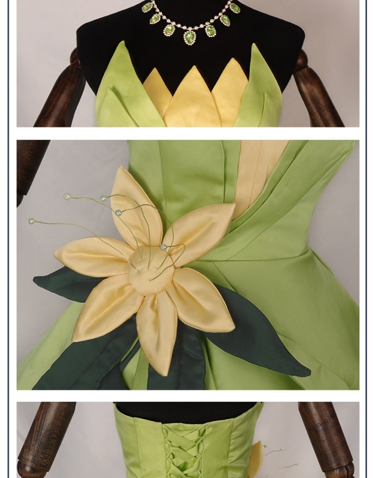 Prinzessin Tiana Kleid Cosplay – Men'S Accessories Designer Bewertung und Preis