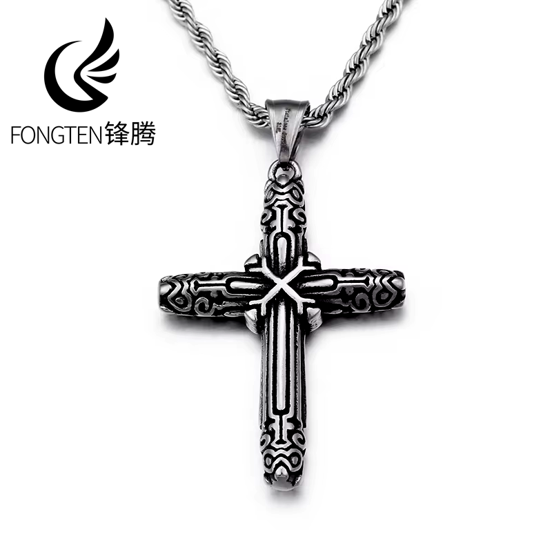 Fongten Retro Kreuz Segen Anhä – Men Accessories Singapore Bewertung und Preis