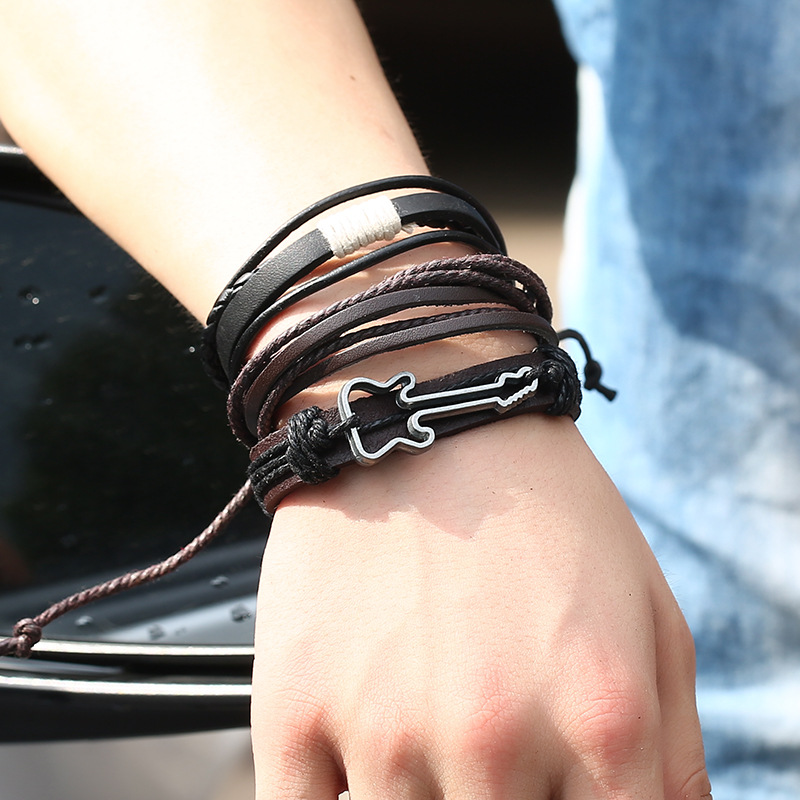 Hip-Hop Rock Schmuck Armbänder – Men Accessories Singapore Bewertung und Preis
