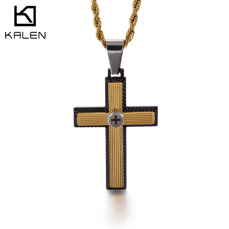 Kalen Hiphop Kreuz Anhänger Ha – Men Accessories Singapore Bewertung und Preis