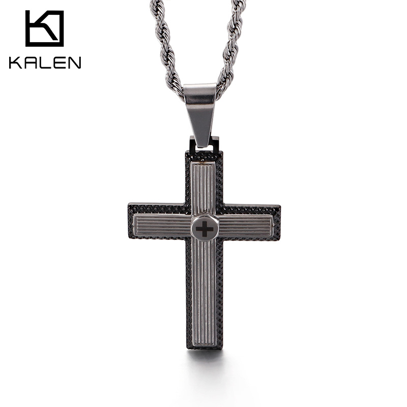 Kalen Hiphop Kreuz Anhänger Ha – Men Accessories Singapore Bewertung und Preis