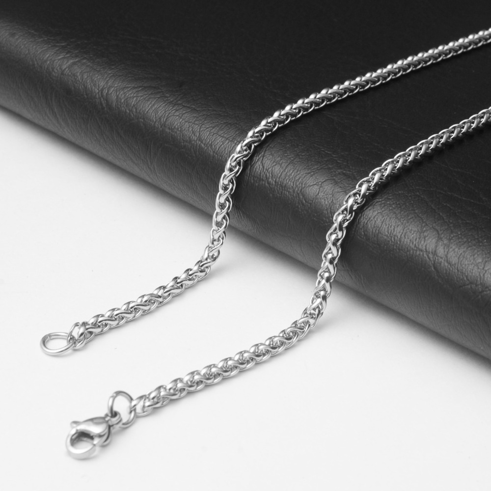 3 mm dicke Edelstahl-Drehkette – Men Accessories Singapore Bewertung und Preis