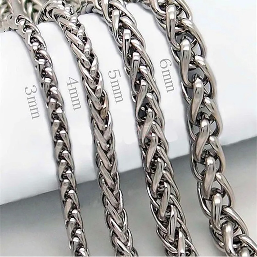 3 mm dicke Edelstahl-Drehkette – Men Accessories Singapore Bewertung und Preis