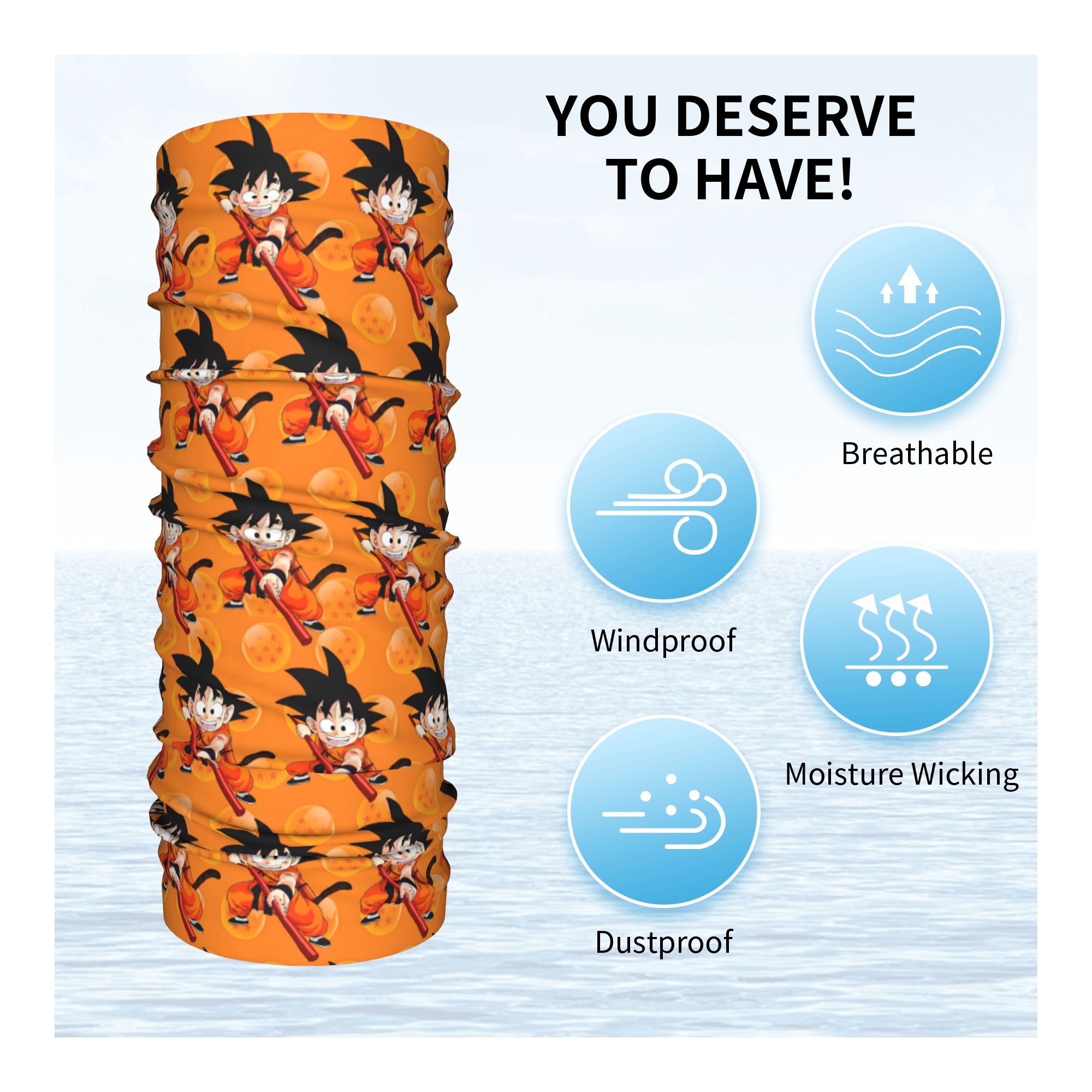 Individuelles Goku Anime Banda – Men Accessories For Neck Bewertung und Preis