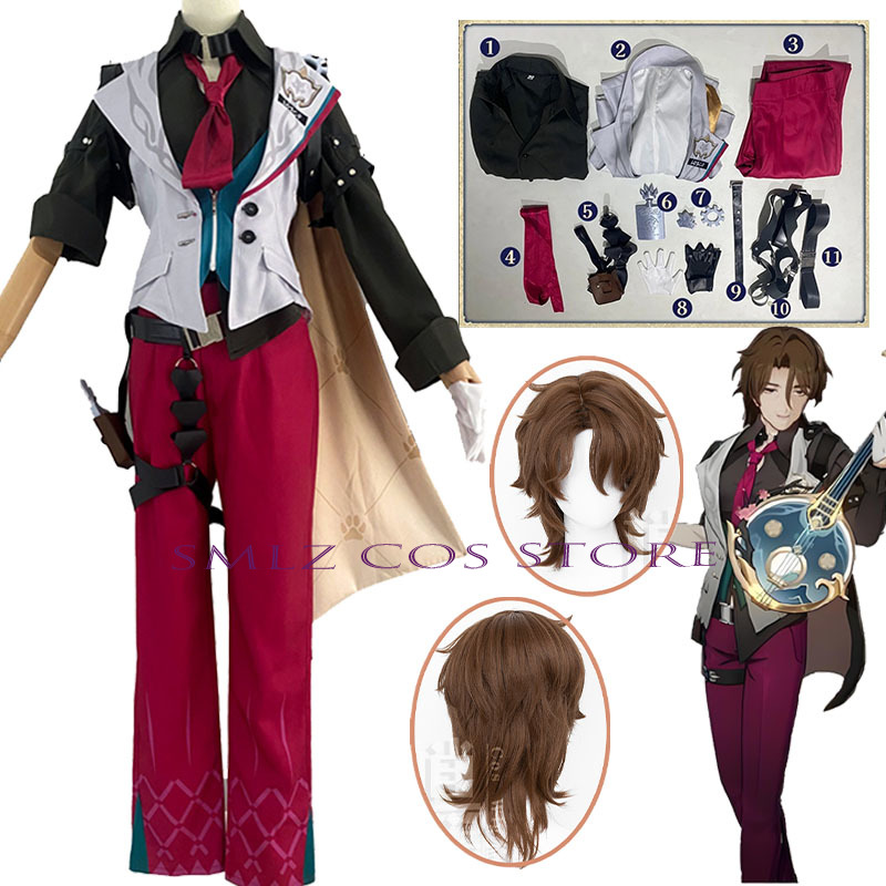 Gallagher Cosplay Honkai Star  – Men'S Accessories Anime Bewertung und Preis