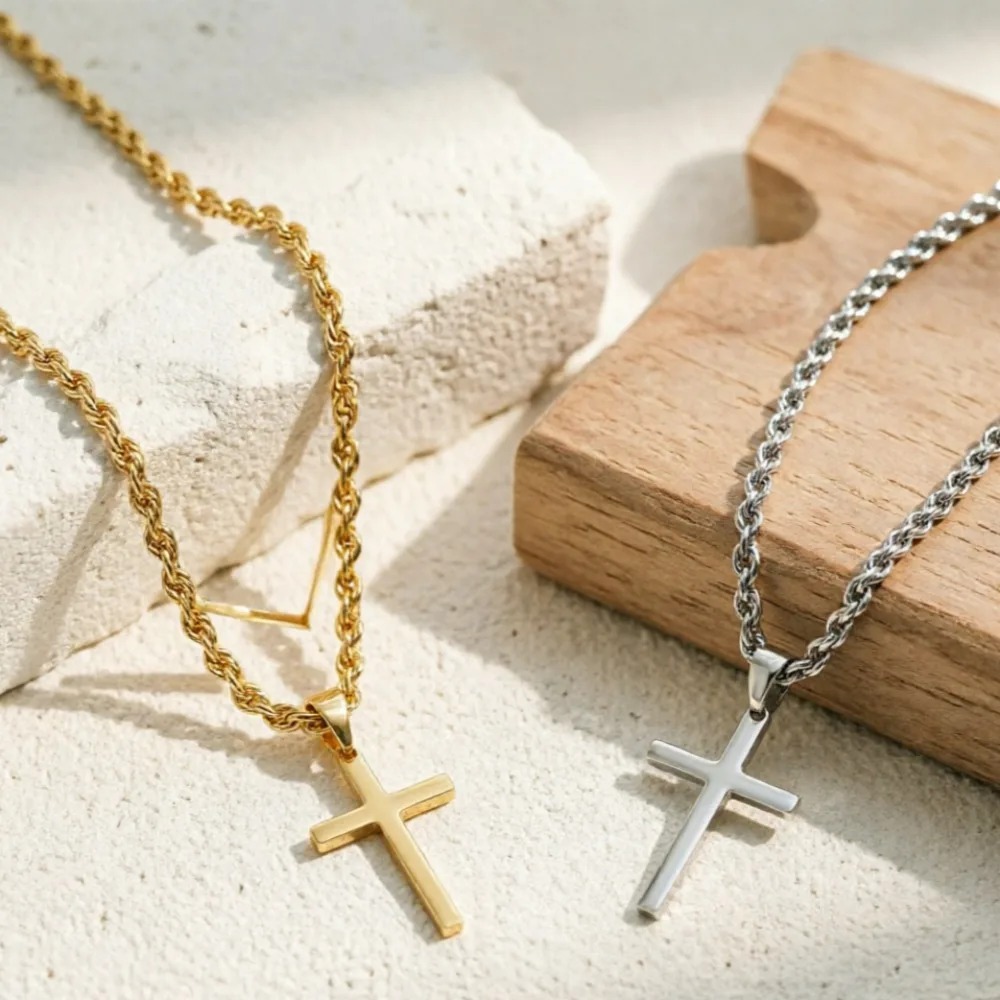 Neue Modische Kreuz-Anhänger-H – Men Accessories Singapore Bewertung und Preis
