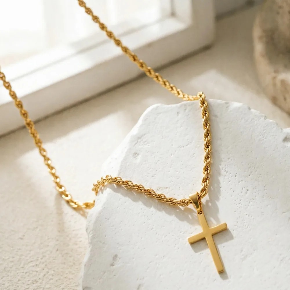 Neue Modische Kreuz-Anhänger-H – Men Accessories Singapore Bewertung und Preis