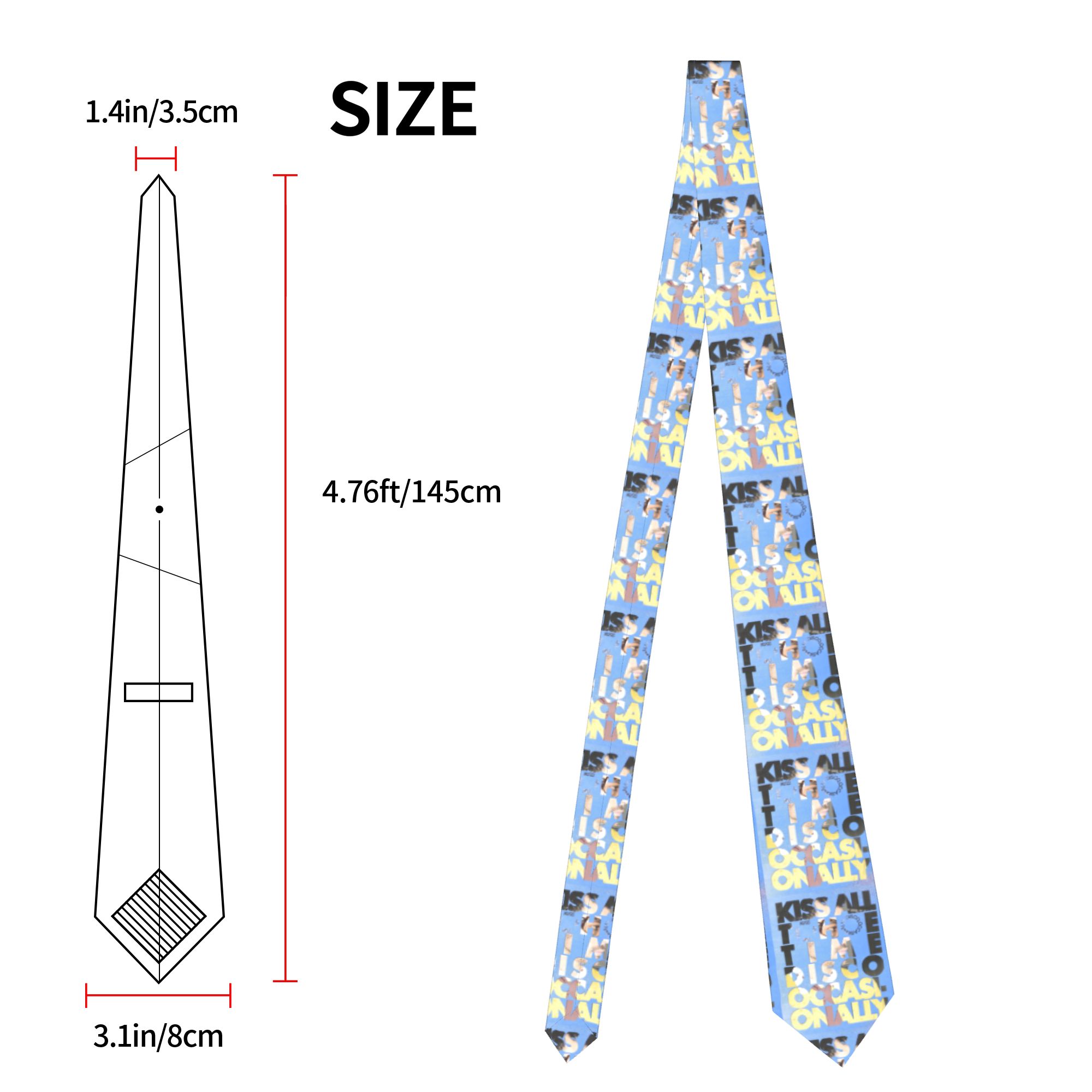 Kiss All the Time Krawatte Har – Men Accessories Wedding Bewertung und Preis
