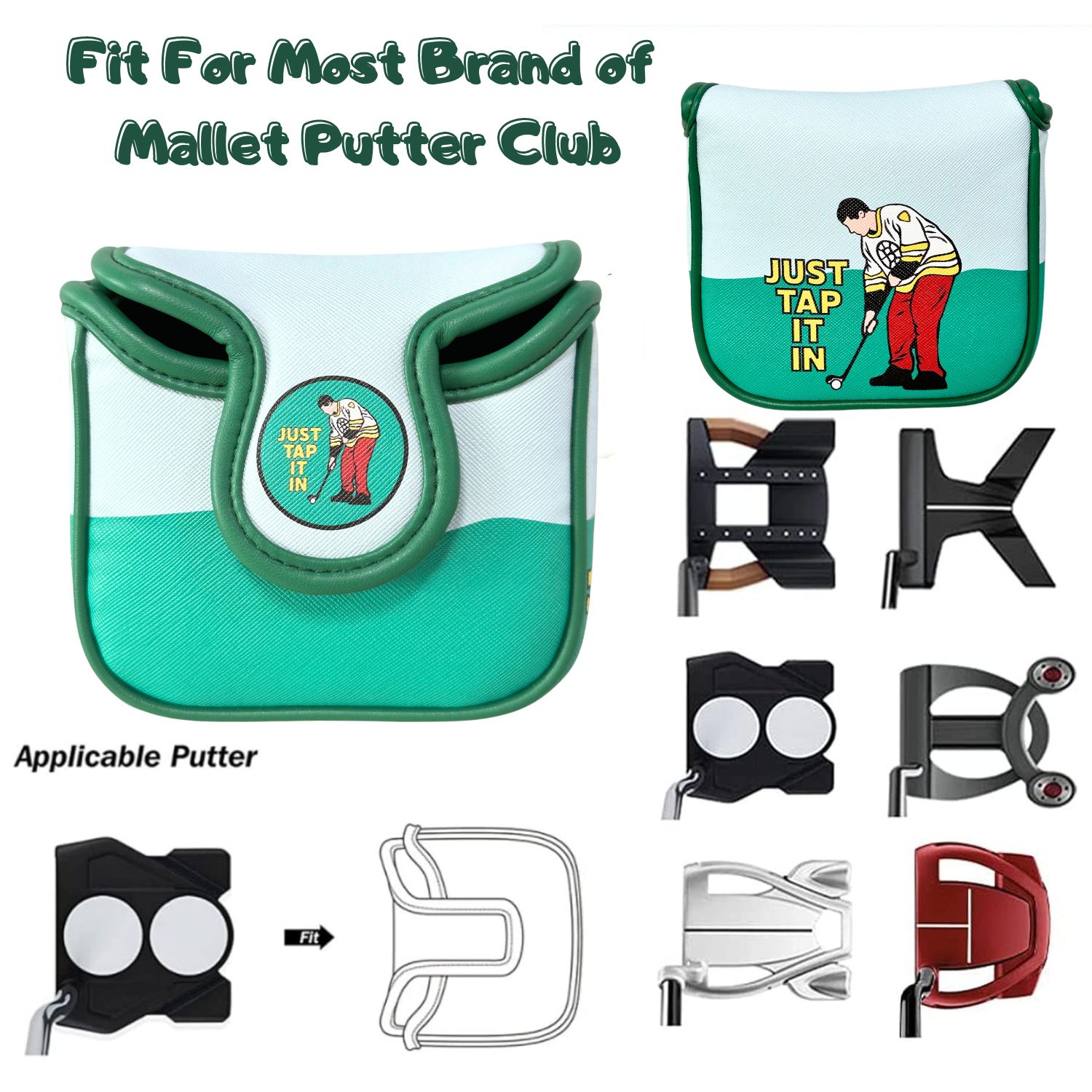 Lustige pu Leder Golf Putter A – Men'S Accessories Golf Bewertung und Preis