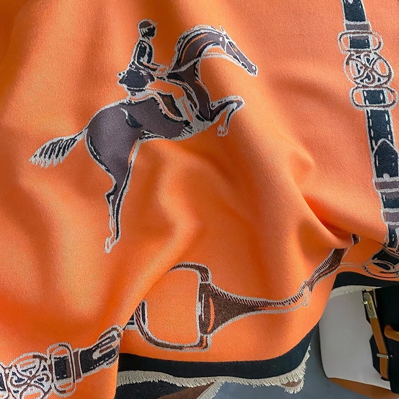 Retro Rider Horse Schal aus Ka – Men Accessories For Neck Bewertung und Preis