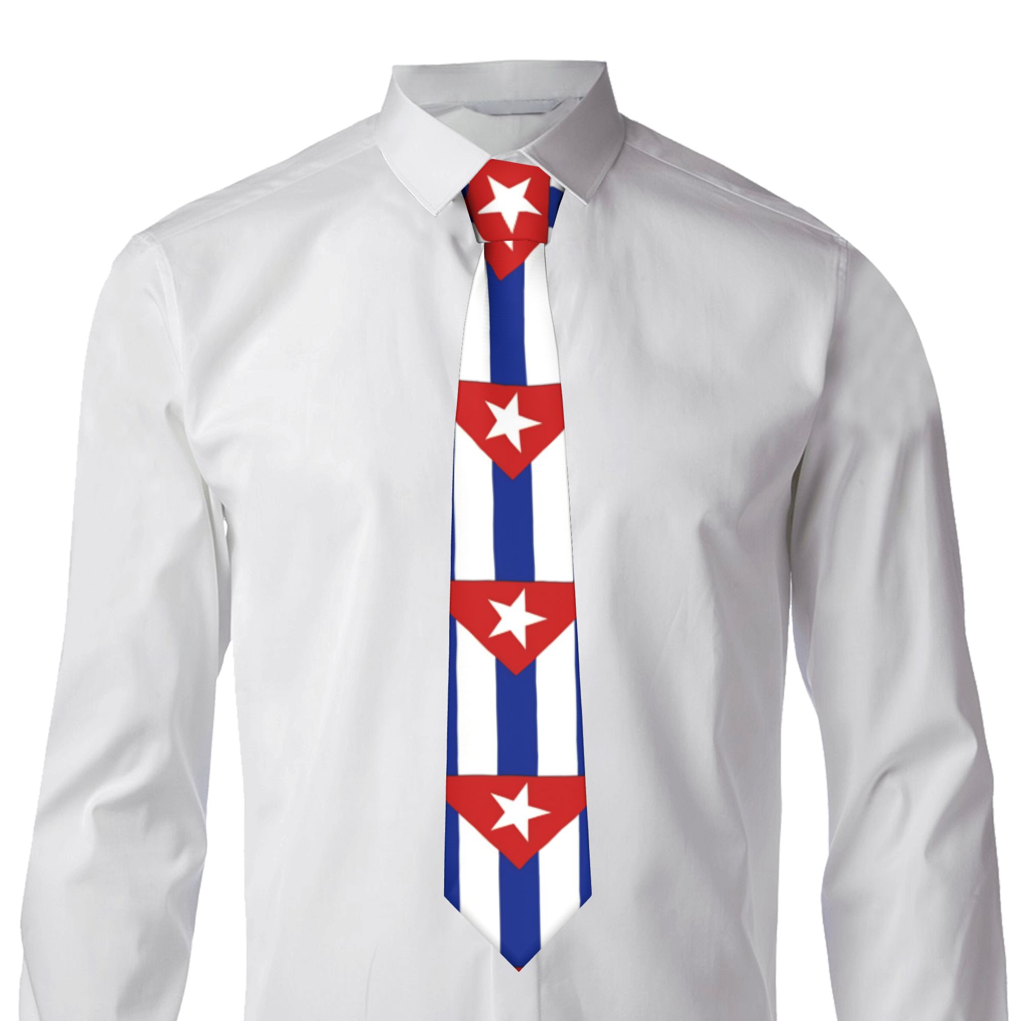 Kuba-Nationalflagge, kräftiges – Men Accessories For Neck Bewertung und Preis