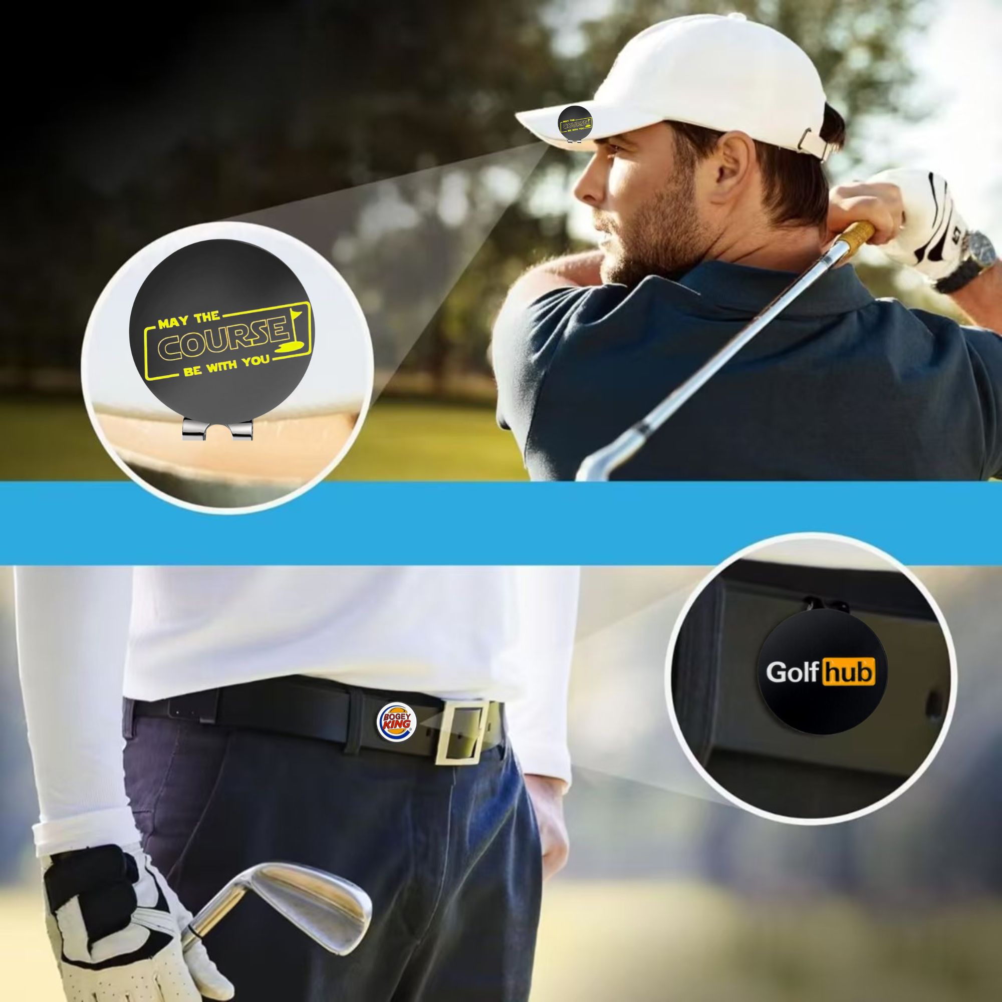 3 Stück Lustige Golf-Ballmarke – Men'S Accessories Golf Bewertung und Preis